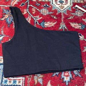 Girlfriend Collective One Shoulder Top